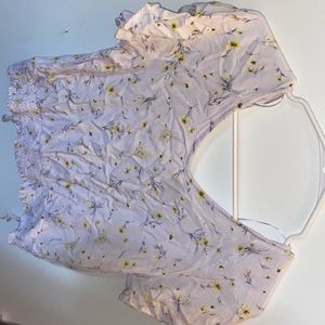 Paper crane crop top